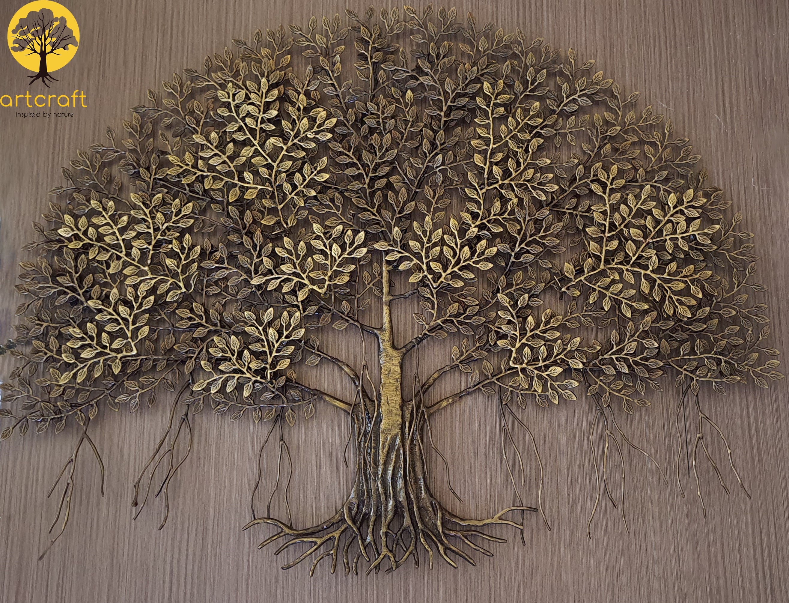 Brass Kalpvriksha Tree of Life - Banyan Concept