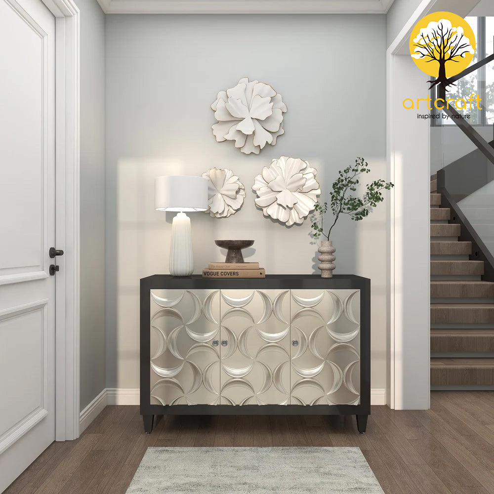 3D Wall Flower Decor - 100% Made From Brass