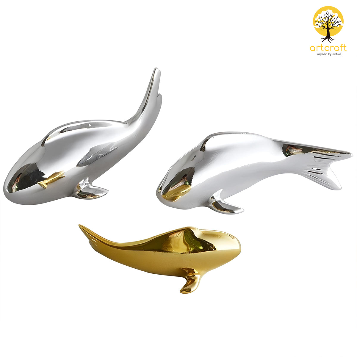 Arrowana fish wall decor - 100% Made in Pure Brass