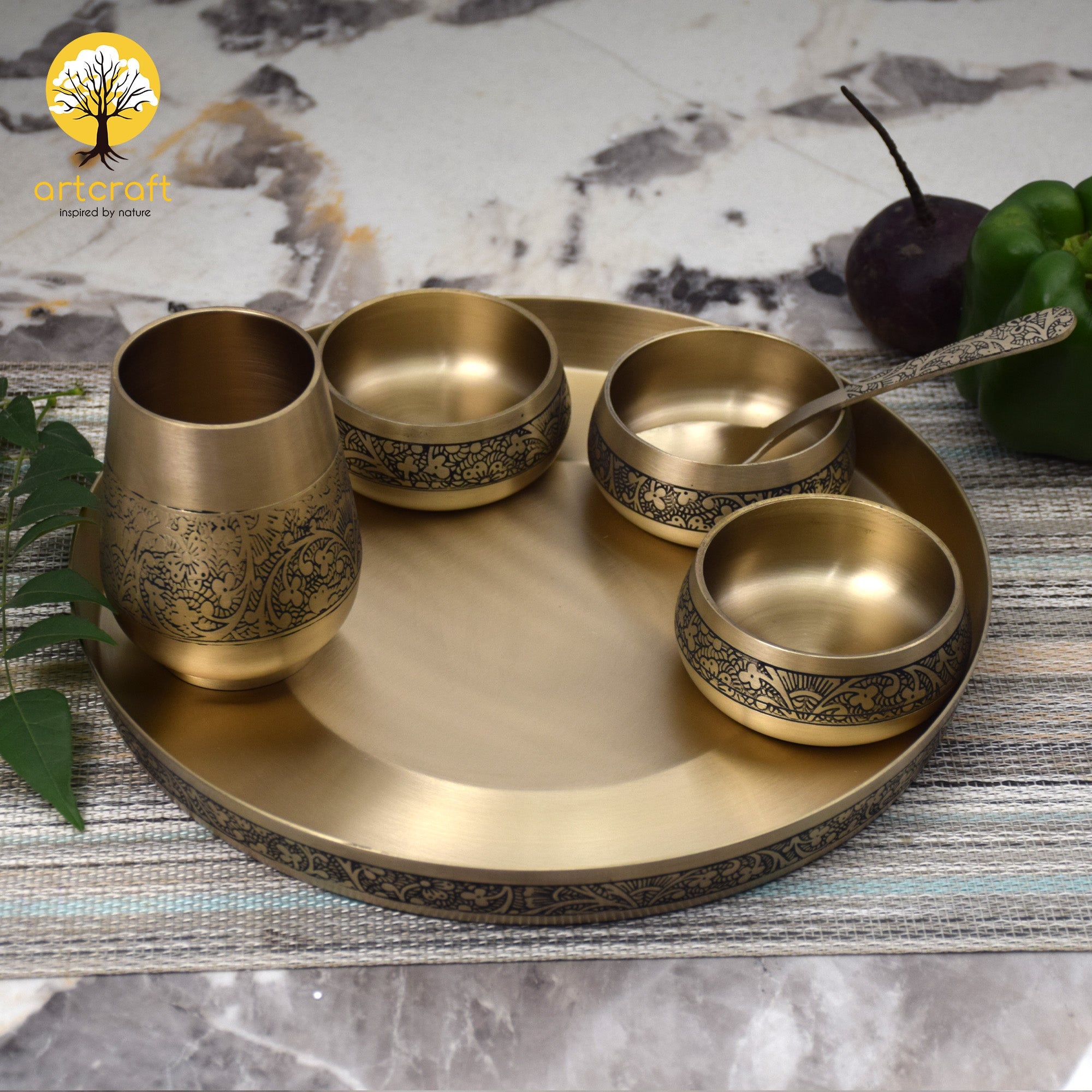 Elegant - Set of Kansa Utensils