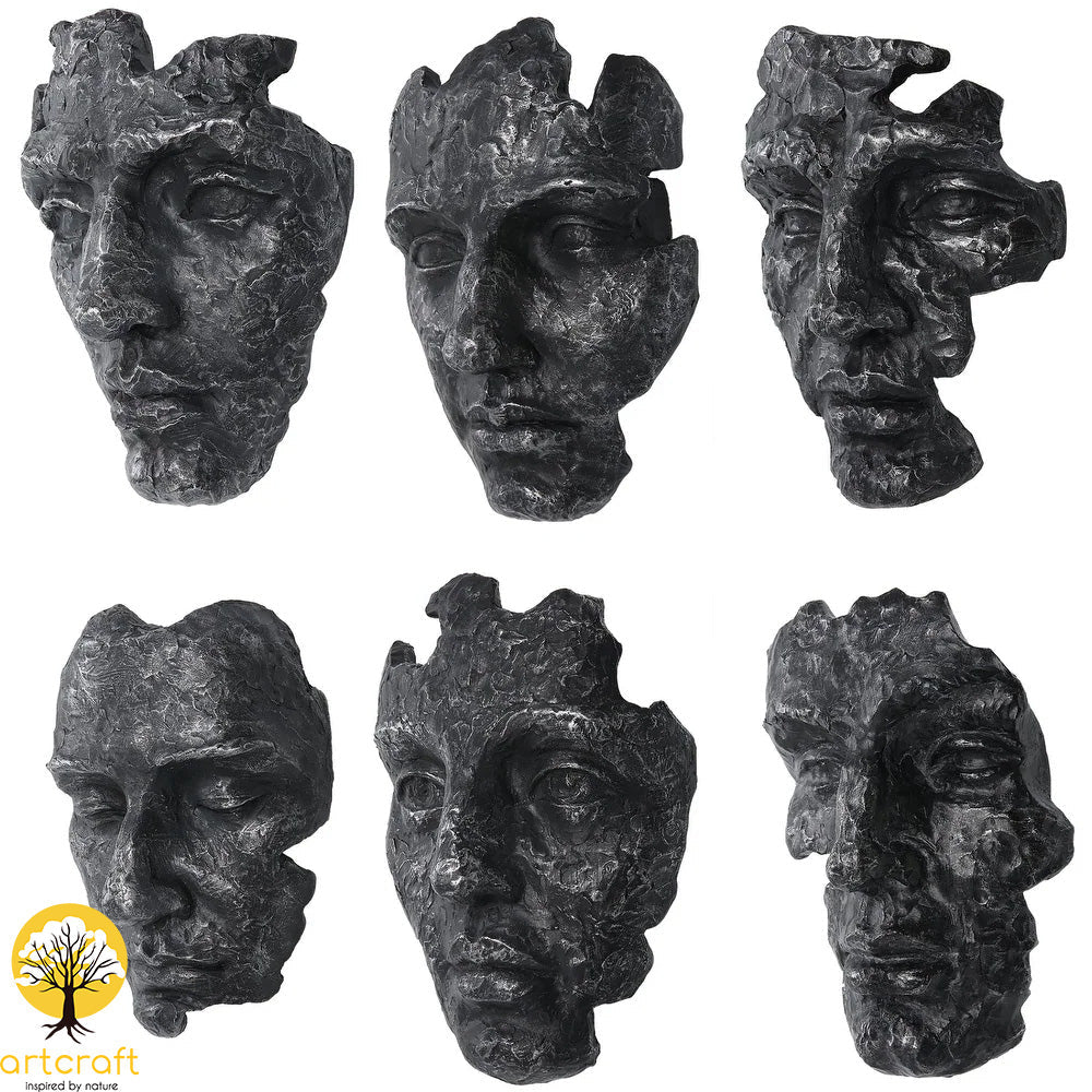 Faces Wall Decor - 100% Made in Pure Brass