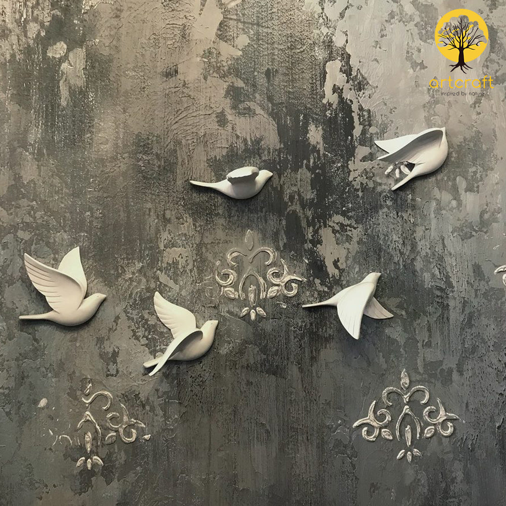 Peace Birds Wall Decor - 100% Made in Brass