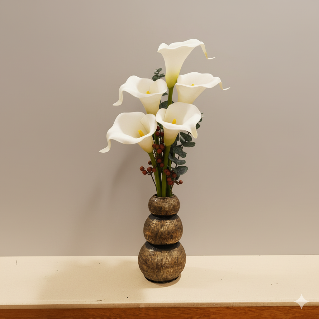Rattle Vase - Made in 100% Pure Brass