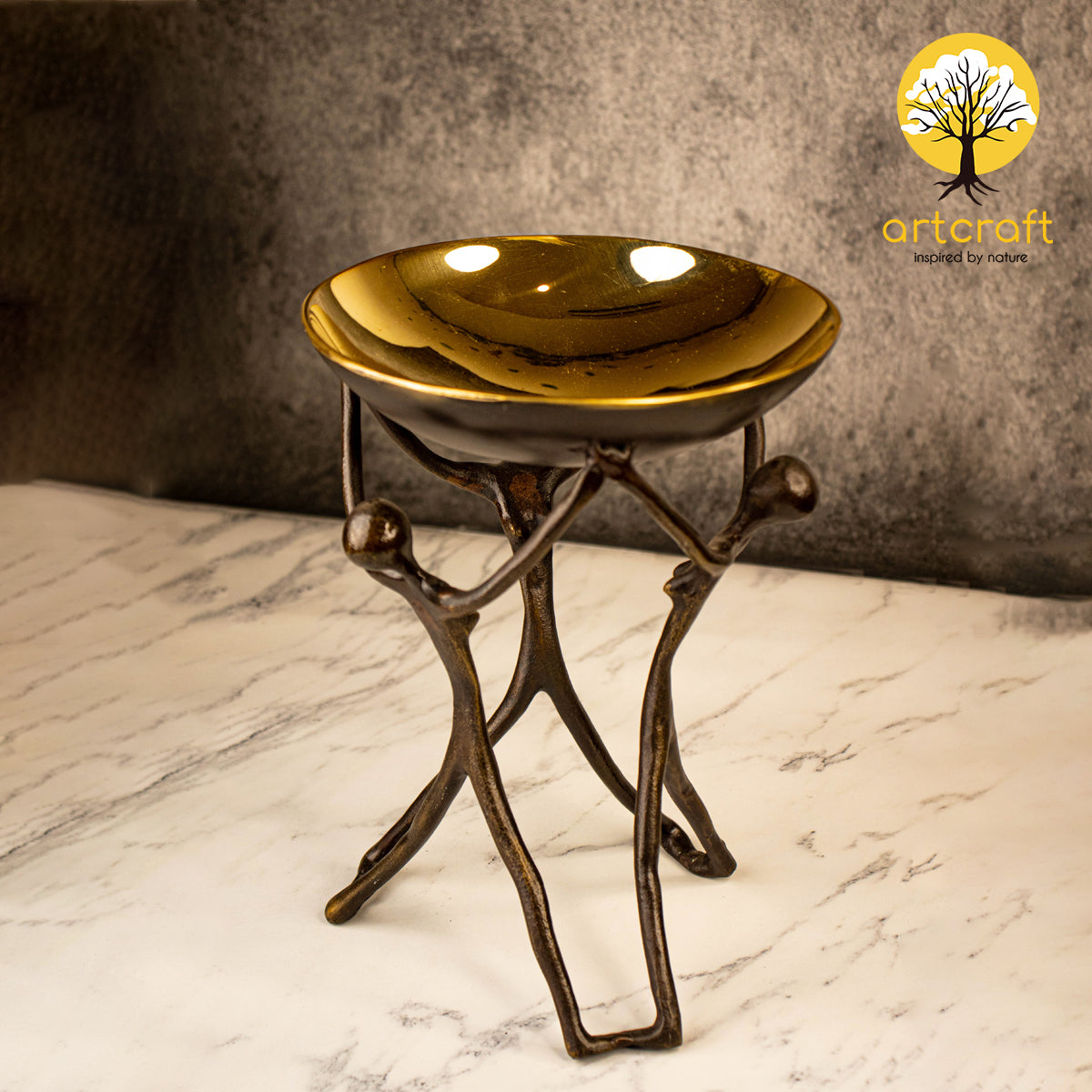 Team Work Bowl - 100% MADE FROM BRASS