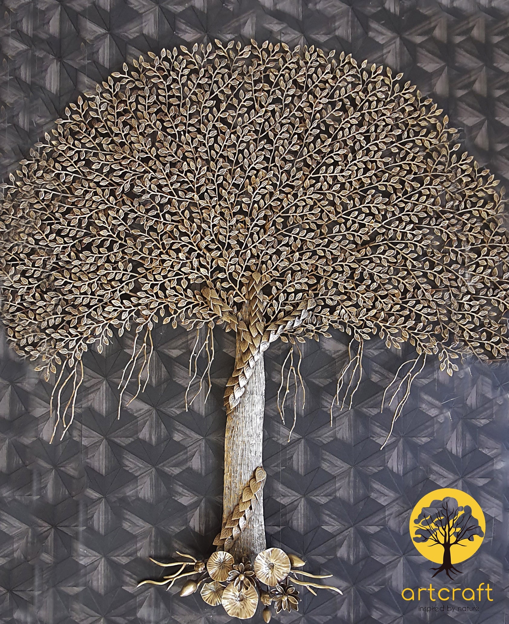 Brass Kalpvriksha Tree of Life - Bodhi Concept
