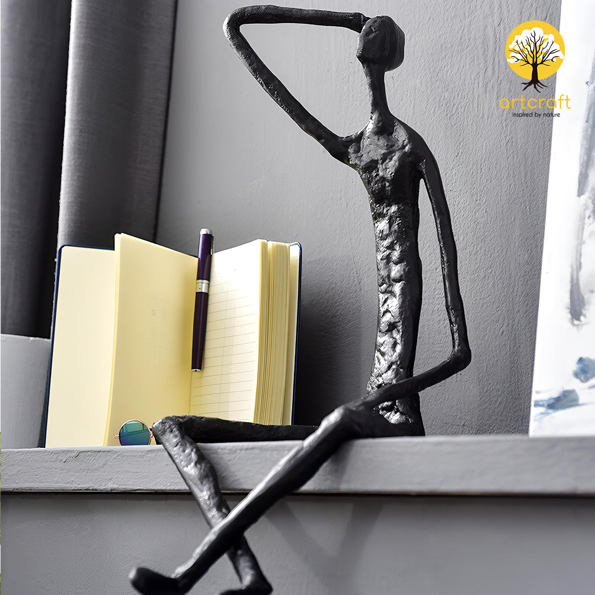 Three Idiots Table Decor - 100% Made From Brass