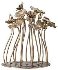 WIDE LOTUS BUNCH TABLE DECOR - 100% MADE FROM BRASS