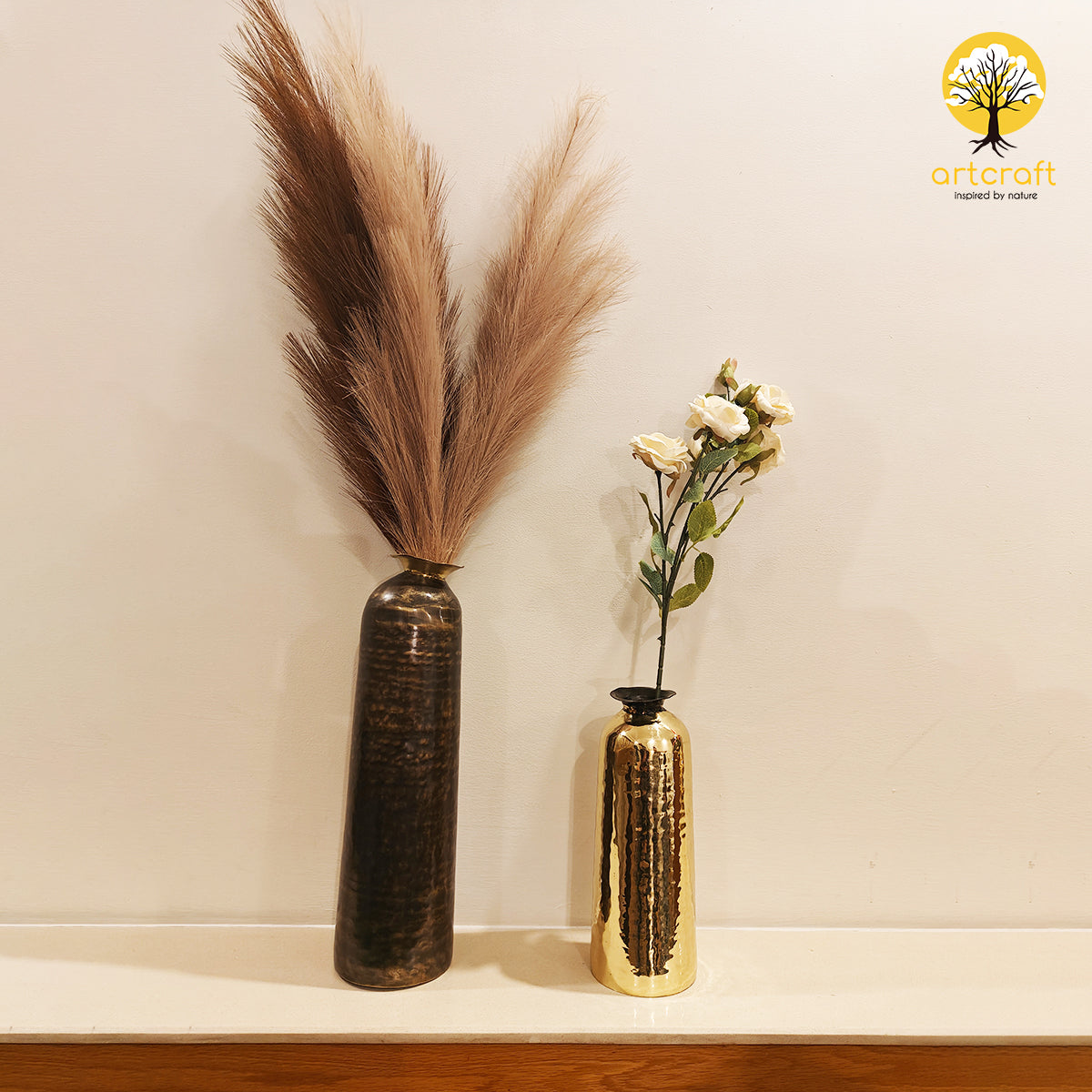 Abstract Vase - Made in 100% Pure Brass