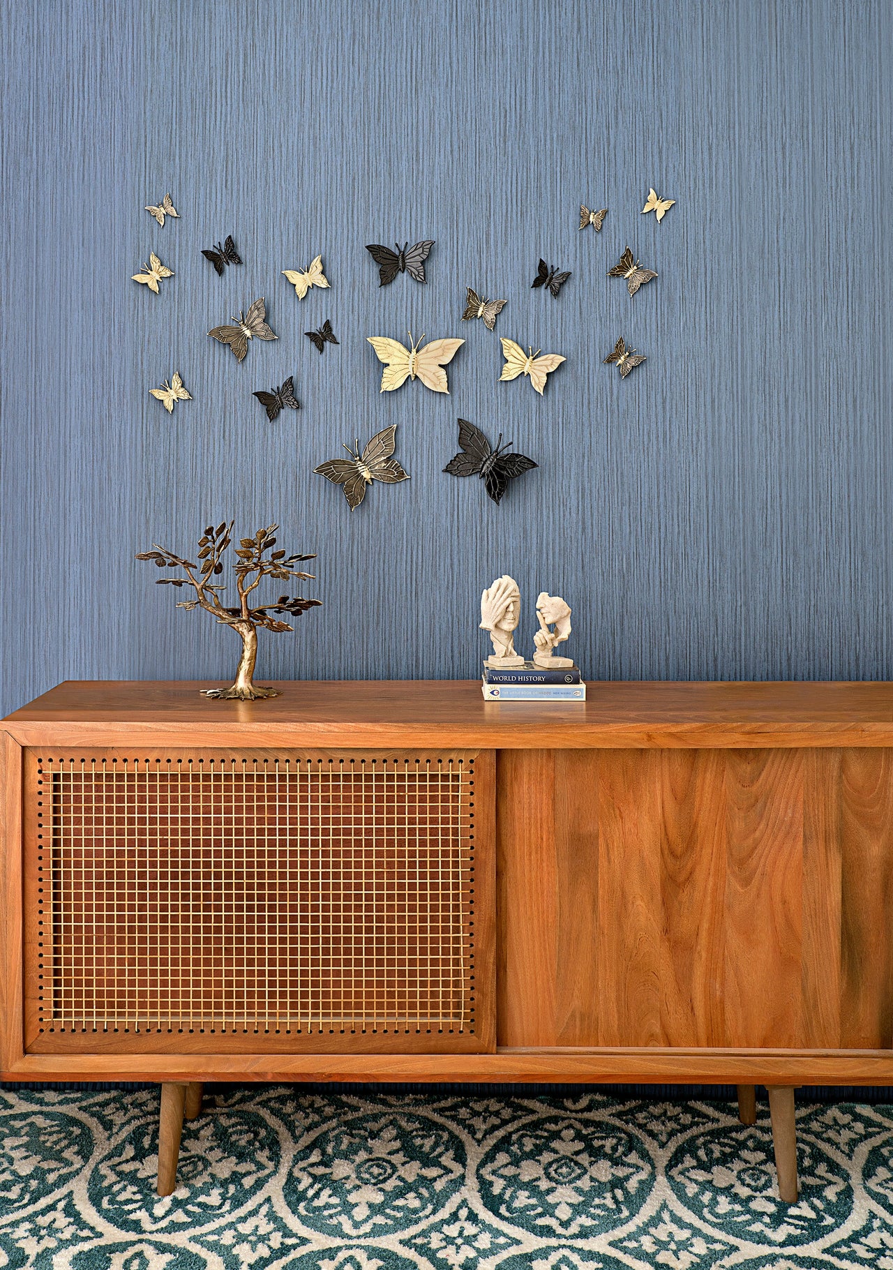 3D TREE TABLE DECOR - 100% MADE FROM BRASS