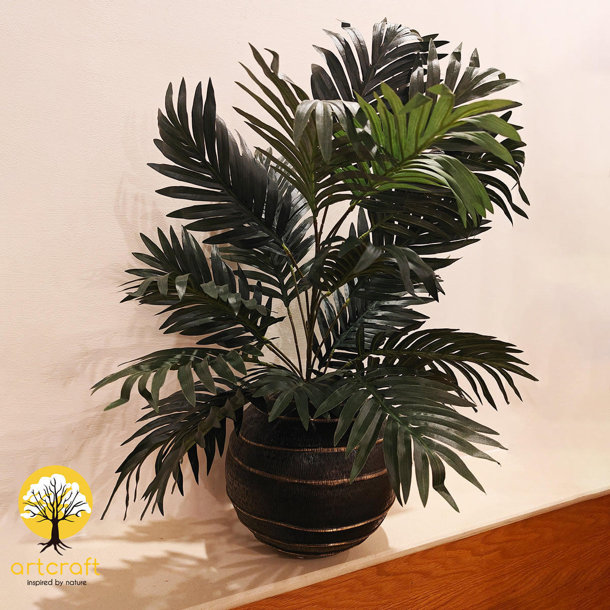 Curve Ball Vase - Made in 100% Pure Brass