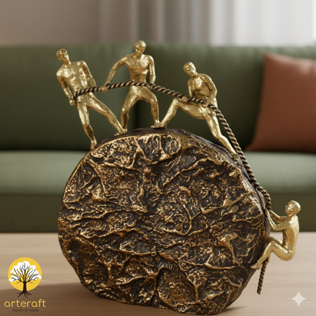 Rope Team Work - 100% MADE FROM BRASS