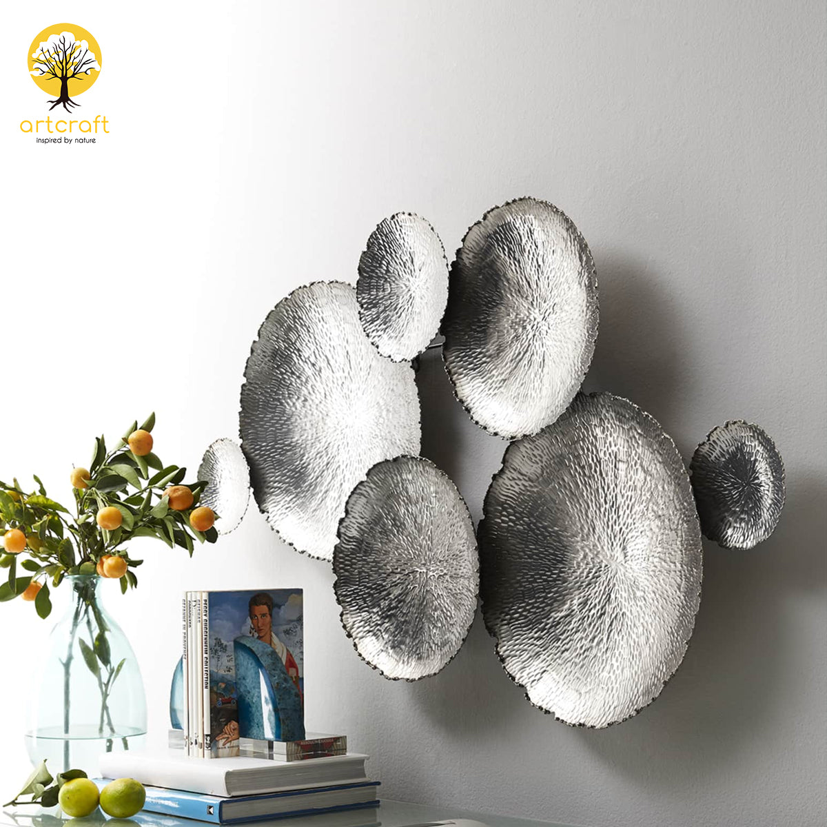 Hammered Cluster - 100% Made with Brass