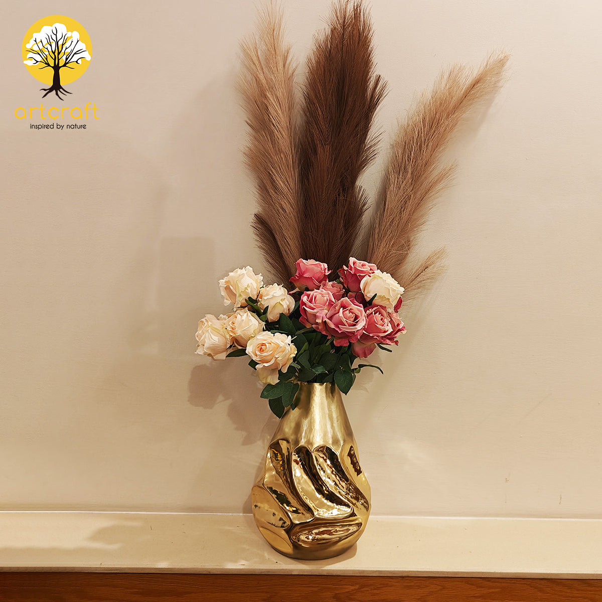 Impression Vase - Made in 100% Pure Brass