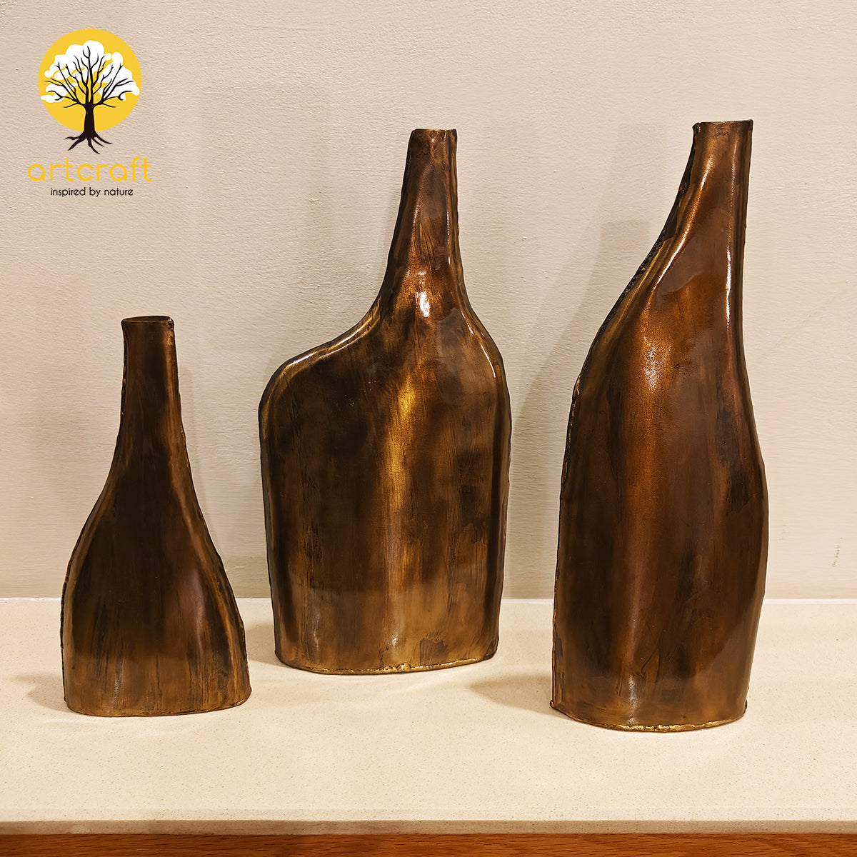 Sleek Vase - Made in 100% Pure Brass