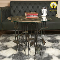 Sunflower Table  - 100% Made With Pure Brass