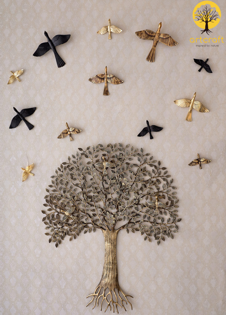 Flying Doves - 100% Made From Brass