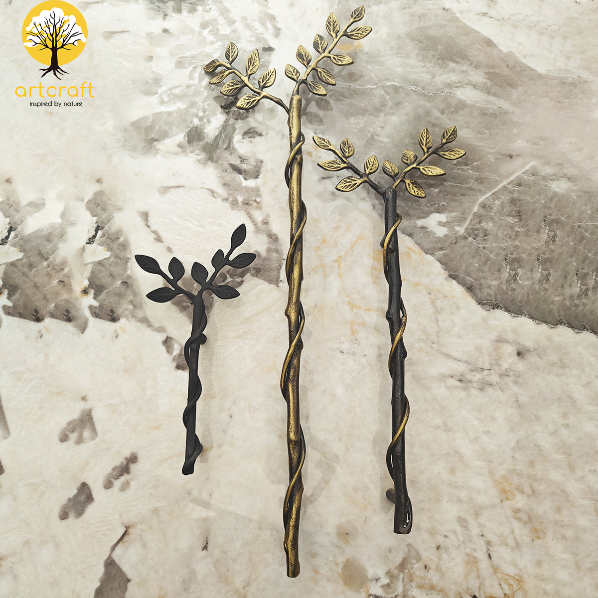 Vine Handle - 100% Made from Pure Brass