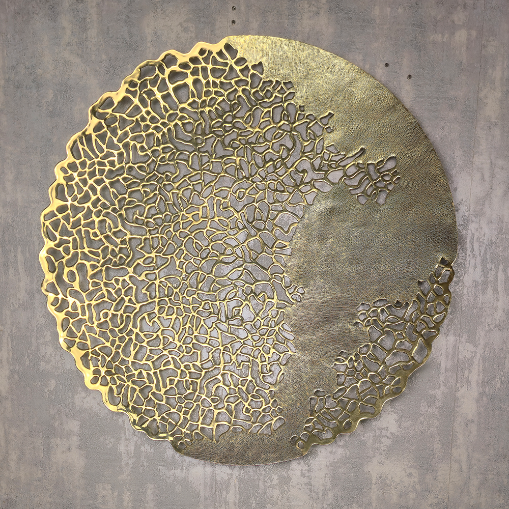 Coral Reef Wall Decor - Made with 100% Brass