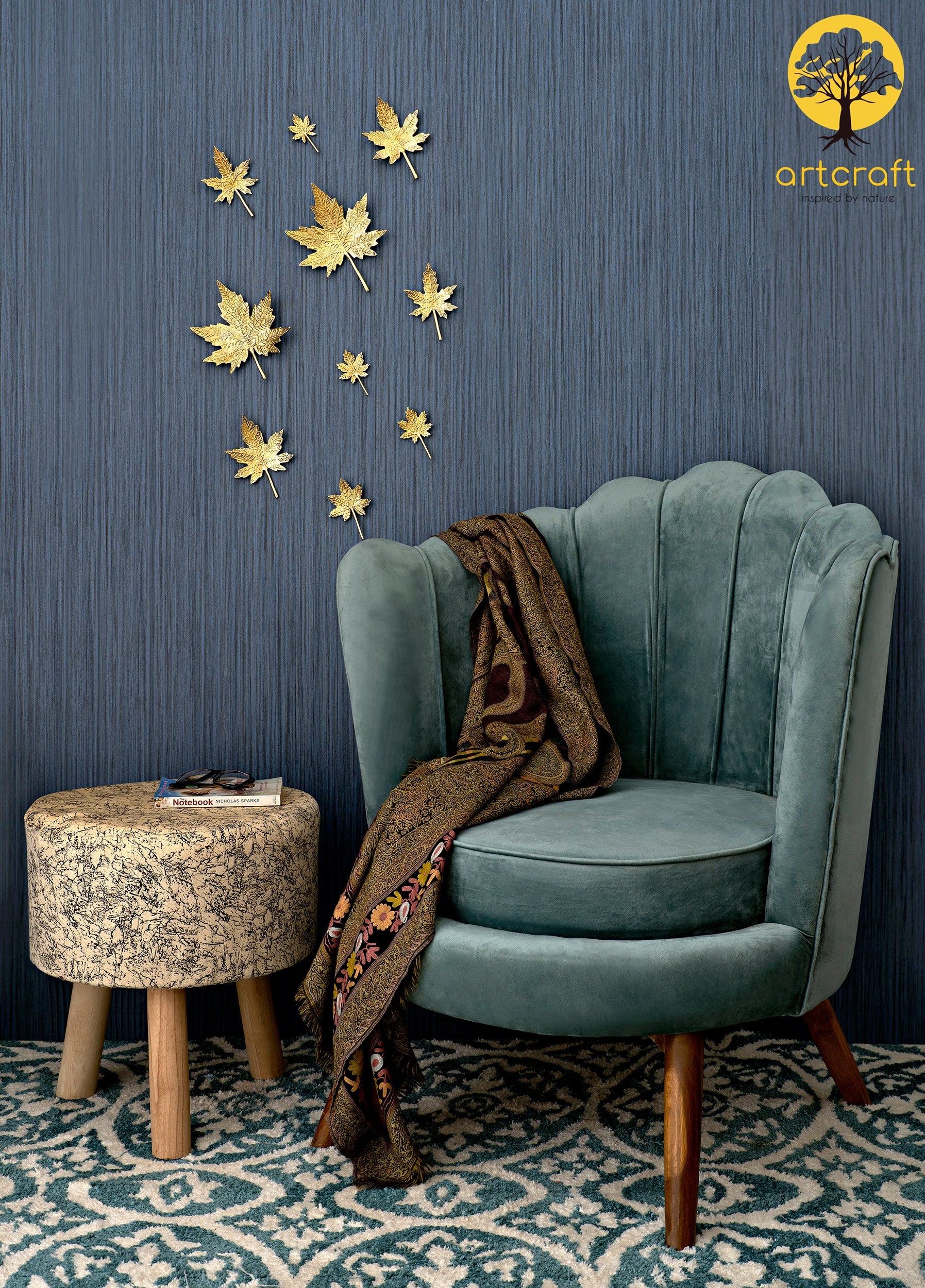 MAPPLE WALL HANGING - 100% MADE IN BRASS